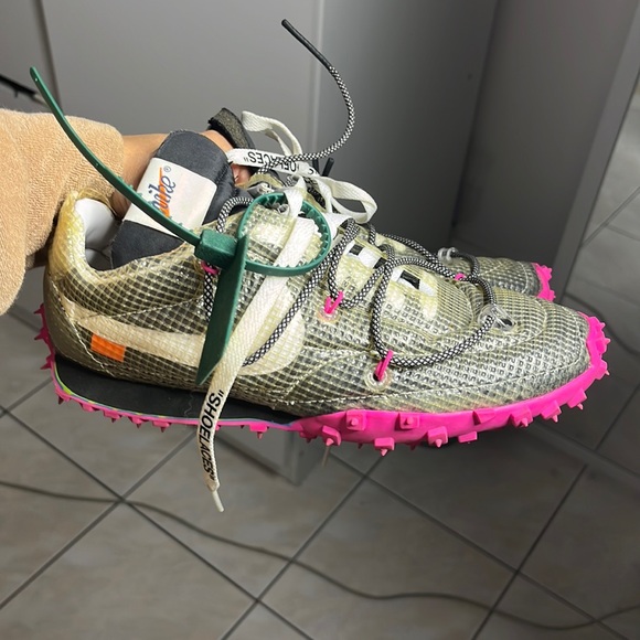 waffle sneakers off white